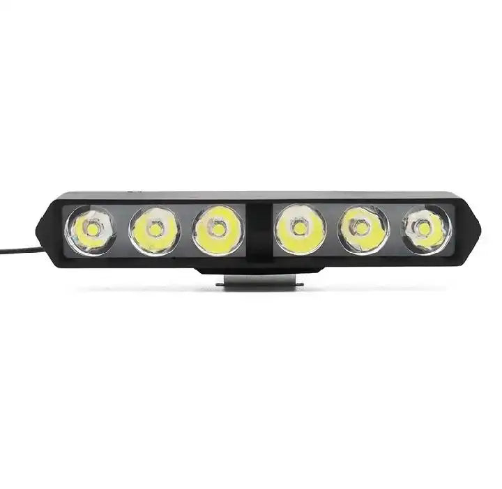 LED light bar with six circular lights on a white background online sale in Pakistan