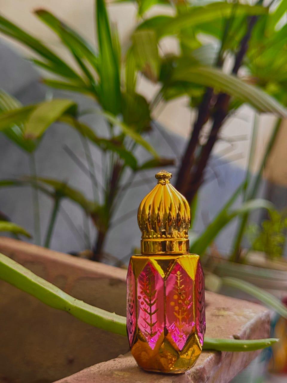 Unisex Alcohol-Free Perfume Oil - 10 Pcs of 24 Hrs Sweat Resistant Rose Fragrance - AD MART