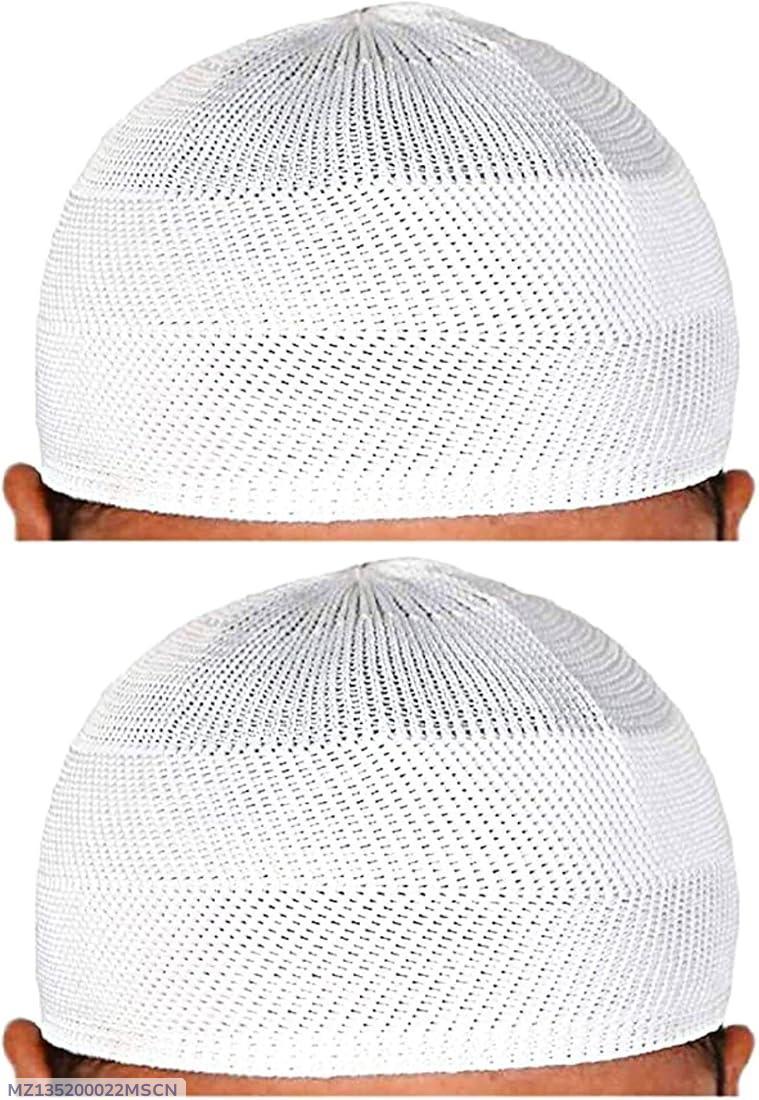 Men's Cotton Knitted Namaz Cap - AD MART