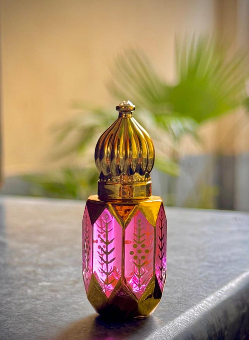 Unisex Alcohol-Free Perfume Oil - 10 Pcs of 24 Hrs Sweat Resistant Rose Fragrance - AD MART