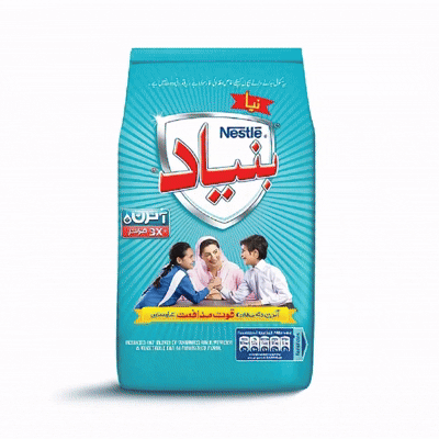 Nestle Bunyad iron fortified Milky Powder Pouch 260g