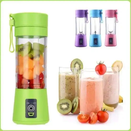 Electric Portable Rechargeable Juicer | USB Blender for Fresh Juice Anywhere