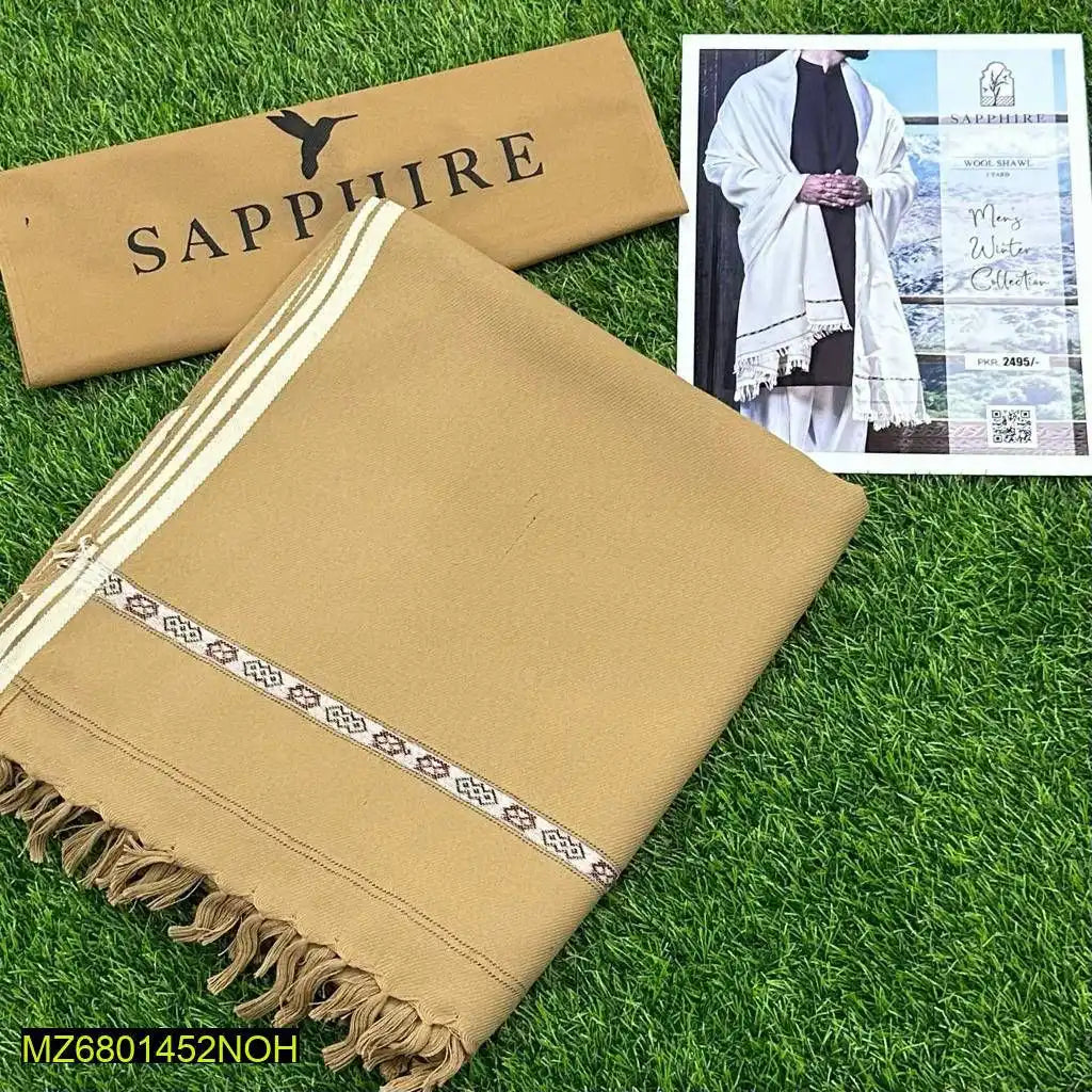 Sapphire Mardana Shawls | Premium Winter Shawl for Men | Soft & Warm Fabric